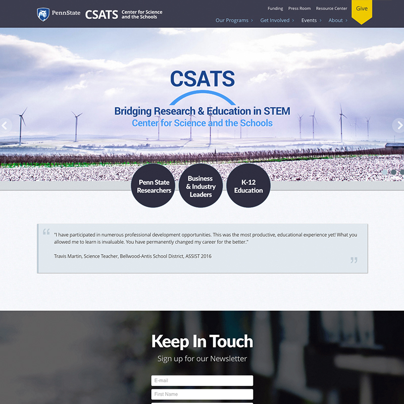 CSATS Re-design